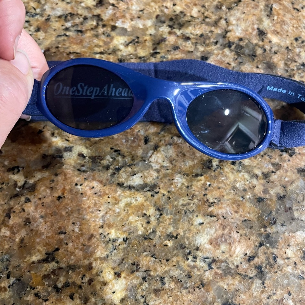 One Step Ahead Blue Kids Sunglasses